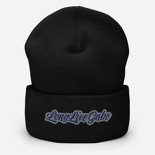 Long Live Gabe - Cuffed Beanie - Dark Blue