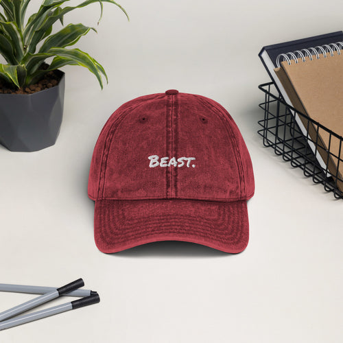 Beast. - Vintage Cotton Twill Cap