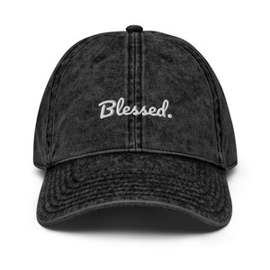 Blessed. - Vintage Cotton Twill Cap