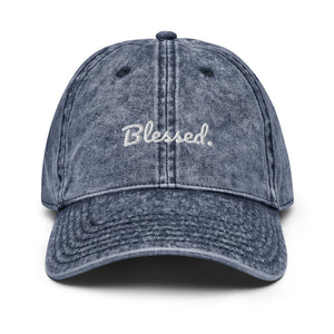 Blessed. - Vintage Cotton Twill Cap